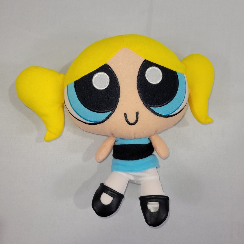 Powerpuff Girls Vintage 1999 Bitty Cuddles Bubbles Plush Electronic Stuffed Toy